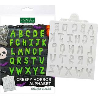 Creepy Horror Alphabet, Silikone Form - Katy Sue