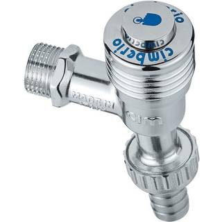 Kugleaftapshane 1/2'' x 16mm, krom blå