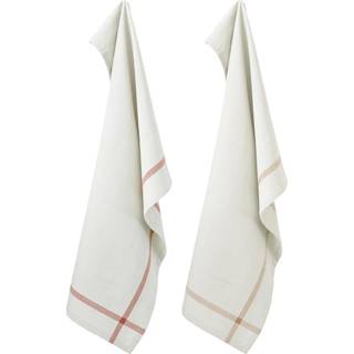 Everyday tea towel, grey/nude/teracotta 2 stk