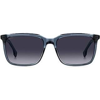 BOSS Boss 1579/S PJP/1I 57 Solbriller Mænd Blue - Transparent Denim Blue - 57mm