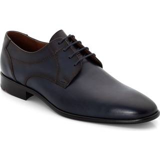 LLOYD Herren Derby blau Glattleder