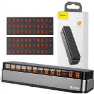Baseus - Temporary Parking Number Plate Moonlight grey