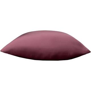 Bambus pudebetræk 60x63 cm - Bordeaux - Satinvævning - 100% Bambus - Nature By Borg