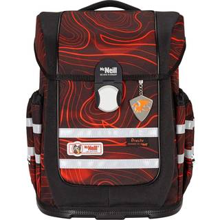 Schulranzen Set Ergo Complete 4tlg. Drache Schwarz, Rot