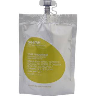 Anyah hår og krops sæbe Ecolabel shampoo 30 ml