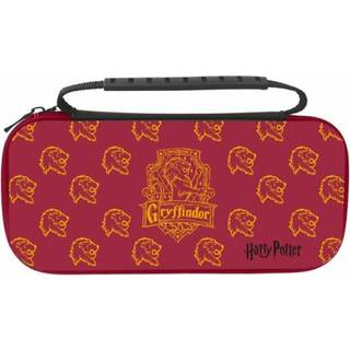 Trade Invaders Harry Potter - Slim Bag for Switch and Switch Oled - Red - Gryffindor - Miscellaneous Taske - Nintendo Switch
