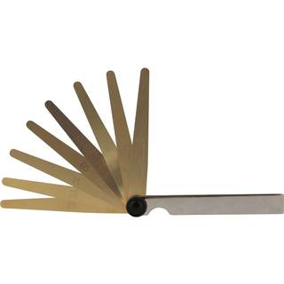Søgerblade messing 0,05-0,50 mm (8 blade) 100 mm (Antimagnetisk)