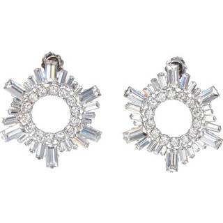 Amina Muaddi Begum crystal-embellished earrings - silver - One Size