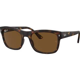 Ray - Ban Unisex RB4428 894/57 Solbriller Acetat Skildpadde Brun Firkantet Polariseret