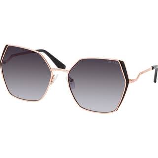 Guess Kvinde GU7843 28B Solbriller Metal Guld Grå Geometrisk Normal Skygge