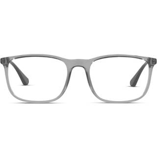 Emporio Armani EA3177 5090 53 Briller Mænd Krystalklar - Shiny Transparent Grey - 53mm