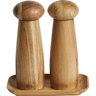RAW Salt og peber kværn med bakke - AIDA