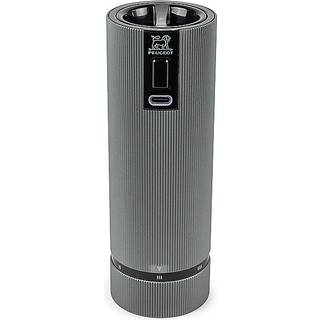 Peugeot Line Pfeffermühle elektrisch 15 cm - Aluminium - Silber