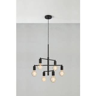 Markslöjd CIELO 6L black lysekrone
