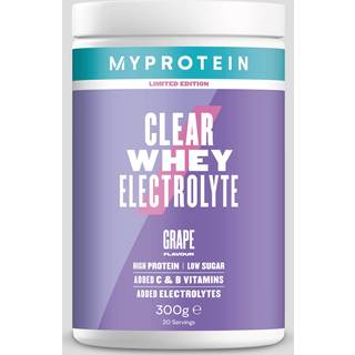 Clear Whey Electrolyte - 20servings - Grape