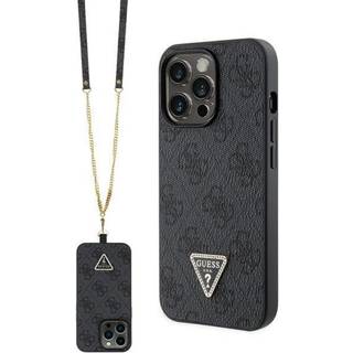 Guess cover til iPhone 13 Pro Max - sort Crossbody 4G
