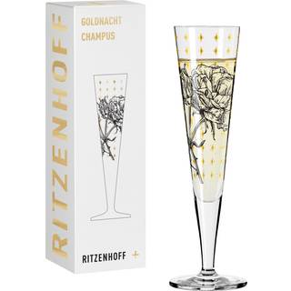 Ritzenhoff Goldnacht Champagneglas No: 30 - Champagneglas Krystalglas Klar - 1071030