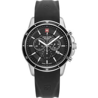 Swiss Alpine Military 7089.9837 Chronograph Herrenuhr 44mm 10ATM