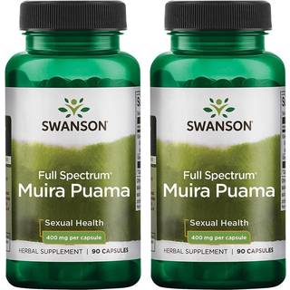 Fuldspektret Muira Puama, 400 mg - 90 kapsler