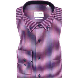 MODERN FIT Shirt in sunset red checkered