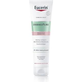 Eucerin DermoPure Triple Effect Cleansing Gel Eksfolierende rensegel med tredobbelt effekt 150 ml - 150 ml