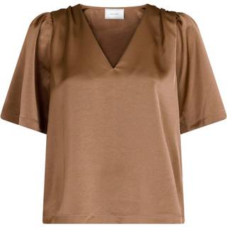 Neo Noir Largo Heavy Sateen Top - Bronze - str. 42