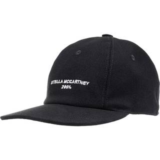 Stella McCartney Embroidered logo baseball cap - black - M/L