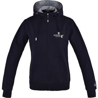 Classic Unisex Sweat Jacket w/Hood - Dark blue / Navy - S