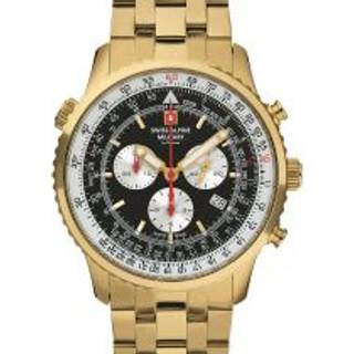 Swiss Alpine Military 7078.9117 Chronograph Herrenuhr 45mm 10ATM