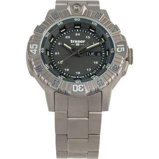 Traser H3 110666 Tactical Grau Titan Herrenuhr 46mm 20ATM