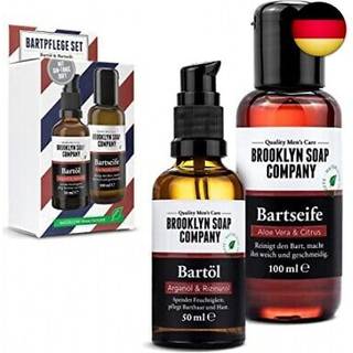 Brooklyn Soap Company Bartpflege Set Small Skægplejesæt