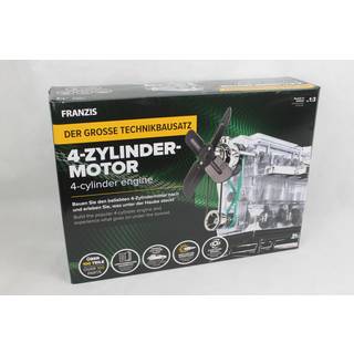 Franzis Byggesæt 4-Cylindret Motor Fuld funktionsdygtig model