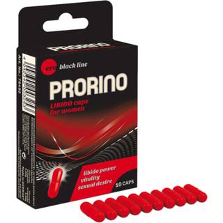 HOT Ero Prorino Black Line Libido caps for women 10tbl