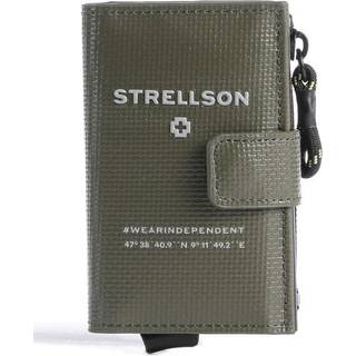 Strellson Stockwell 2.0 stockwell 2.0 c-four e-cage sv8 RFID Kortholder olivengrøn