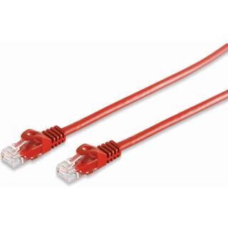 Cat 7 U/UTP Netværkskabel - Rød - 5 m