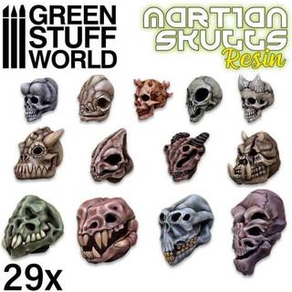 Alien Skulls Resin Set