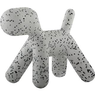 Magis Puppy Abstractdog Skammel Medium Dalmata Hvid