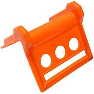 (10 pakke) Plastikbindingsbeskyttere - kraftig fladbed stropp kanthjørnesvagt - Forebygger skade på lastkanter og webbing - udvider stroppelivet