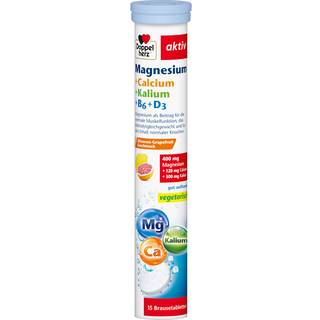 Doppelherz aktiv Magnesium + calcium + kalium + B6 + D3