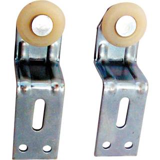 Prime-line N 6514 1-1/8 in. Bagposition Top-hung bypass skabsd?rruller og parenteser Cox (2 pakke)