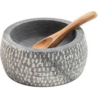 Kreativ co-op granitsk?l med udsk?ret tr?ske (s?t af 2)