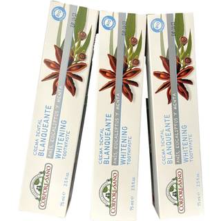 Naturlig Whitening Tandpasta CORPORE SANO Anise, Eucalyptus & Mint 75 ml.