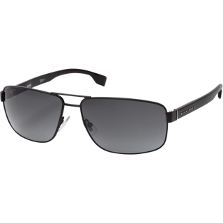 Hugo Boss Mand BOSS 1035/S 003/9O Solbriller Metal Sort-opaque Grå Firkantet Skygge
