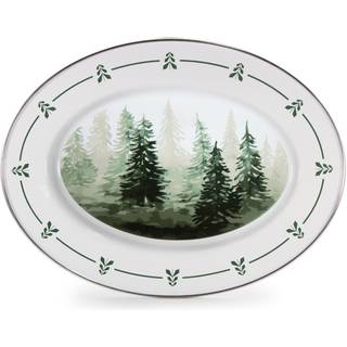 Golden Rabbit Emaljware - 12 x 16 Oval Pad (Forest Glen)