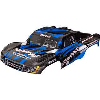 Traxxas - TRX5851X - Body, Slash® 2WD (also fits Slash® VXL & Slash® 4X4), blue (painted, decals applied)