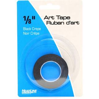 Overskriftskilt 73081 Grafisk kunstb?nd sort 1/8-tommer bred 324 tommer lang lavet i USA