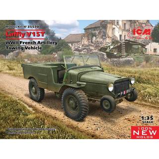 Laffly V15T, WWII French Artillery Towing Vehicle (100% new molds)
