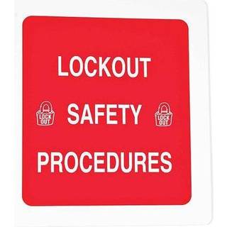 Brady 3 -ring bindemedel för lockout -procedurer - LOSB1