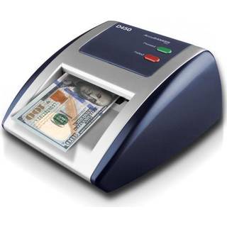 Accubanker D450 forfalskede penge Checker Machine Magnetic Infrared Watermark og Micro-Printing Detection p? mindre end 1 sekund med h?rbar og vi