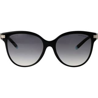 Tiffany Kvinde TF4193B 8001T3 Solbriller Acetat Sort Grå Pillow Polariseret Skygge